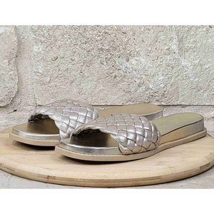 DV Dolce Vita Grazie Slip-On Woven Flat Sandals Size 7.5
